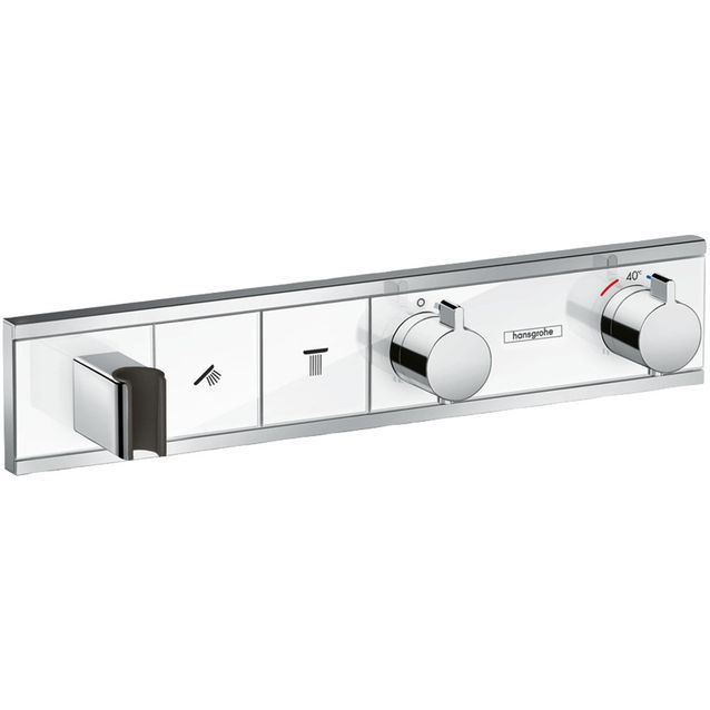 hansgrohe RainSelect termostaatti 2:lle toiminnolle, FixFit Porter, piiloasennus