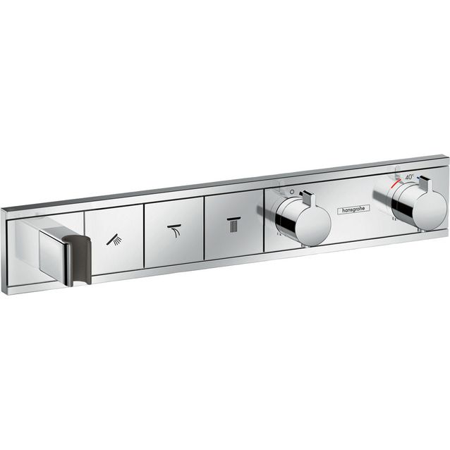 hansgrohe RainSelect termostaatti 3:lle toiminnolle, FixFit Porter, piiloasennus