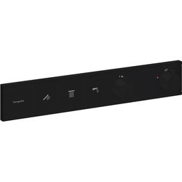 Termostaatti Hansgrohe RainSelect, 3:lle toiminnolle, piiloasennus, mattamusta