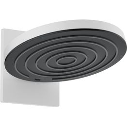 Yläsuihku Hansgrohe Pulsify S 260 2jet Ecosmart, seinäliitin, piiloasennus, mattavalkoinen