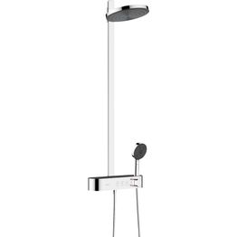 Sadesuihkusetti Hansgrohe Pulsify S Showerpipe 260 2jet, Ecosmart, Shower TabletSelect 400, kromi