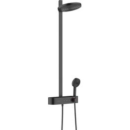 Sadesuihkusetti Hansgrohe Pulsify S Showerpipe 260 2jet, Ecosmart, Shower TabletSelect 400, mattamusta