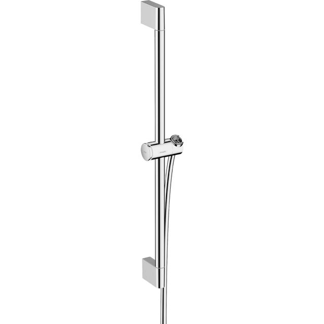 hansgrohe Unica Suihkutanko Pulsify S 65 cm push slider liu'ulla ja isiflex suihkuletkulla 160 cm