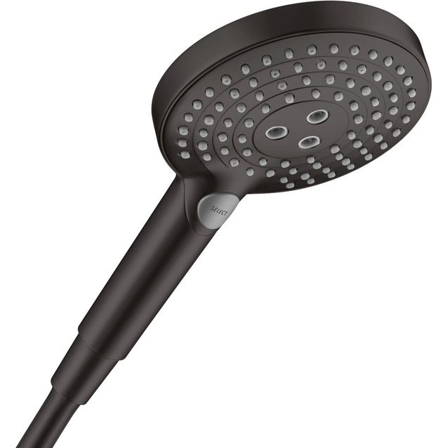 Käsisuihku Hansgrohe Raindance Select S 120 3jet PowderRain, mattamusta