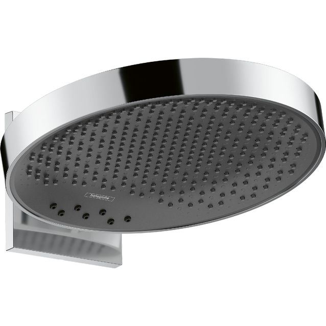 hansgrohe Rainfinity yläsuihku 360 3jet PowderRain, piiloasennus seinään iBoxilla
