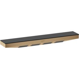 Hartiasuihku säilytyshyllyllä Hansgrohe Rainfinity 500 1jet PowderRain, harjattu pronssi