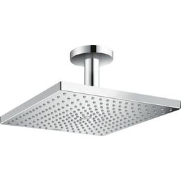 Yläsuihku Hansgrohe Raindance E 300 Air 1jet Ecosmart, kattoputki, piiloasennus, kromi
