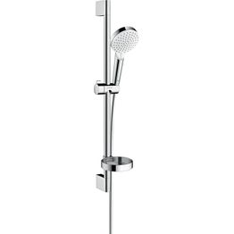 Suihkusetti Hansgrohe Crometta Vario, tanko 65 cm, saippuakuppi, kromi