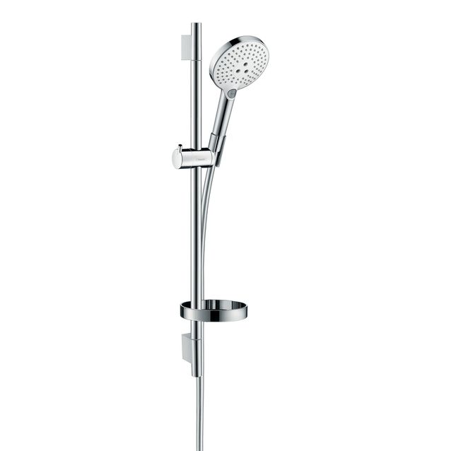hansgrohe Raindance Select S suihkusetti 120 3jet tanko 65 cm, saippuakuppi