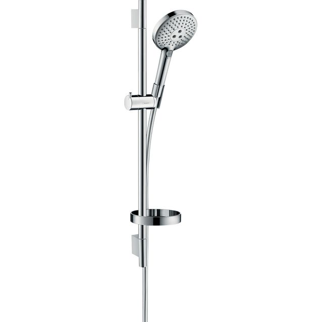 hansgrohe Raindance Select S suihkusetti 120 3jet EcoSmart tanko 65 cm, saippuakuppi