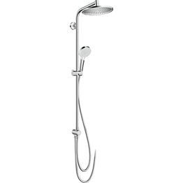 Sadesuihkusetti Hansgrohe Crometta S Showerpipe 240 1jet Ecosmart, Reno ilman hanaa, kromi