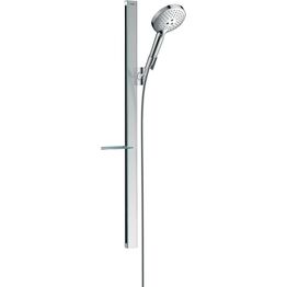 Suihkusetti Hansgrohe Raindance Select S 120 3jet Ecosmart, 90 cm tanko, saippuakuppi, kromi