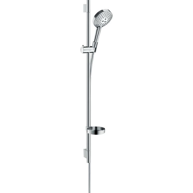 hansgrohe Raindance Select S suihkusetti 120 3jet PowderRain tanko 90 cm, saippuakuppi