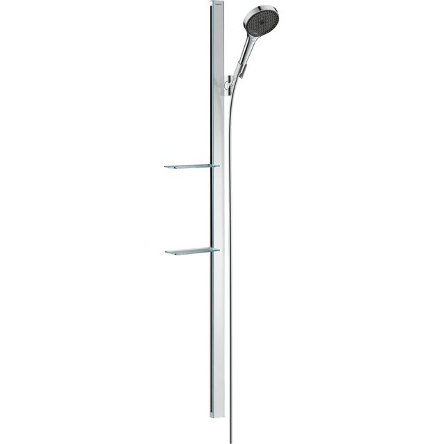 hansgrohe Rainfinity suihkusetti 130 3jet PowderRain tanko 150 cm, saippua-alusta