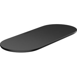 Säilytyskorin kansi Hansgrohe WallStoris, mattamusta