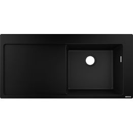 Keittiöallas Hansgrohe S51 S514-F450, upotettava 450, valutustaso vasen, Silicatec, eri värejä