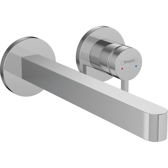 hansgrohe Finoris Yksiote pesuallashana piiloasennus seinään juoksuputki 22,8 cm