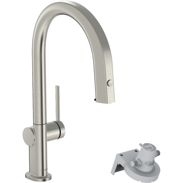 hansgrohe Aqittura M91 FilterSystem 210, ulosvedettävä juoksuputki, 1jet, sBox