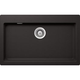 Keittiöallas Hiipakka Primus 80, 790x500mm, komposiitti, musta