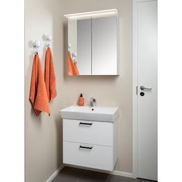 Peilikaappi Hiipakka Caino 700x600m valkoinen