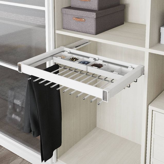 Housuteline Hiipakka Starax korilla eri kokoja valkoinen/kromi