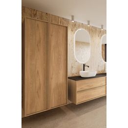 Korkea kaappi kahdella ovella Hietakari Casa H17, 752x369x1594 mm, eri värejä