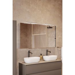 Peilikaappi Hietakari Modena Q08, ylävalolla ja pistorasialla, eri kokoja