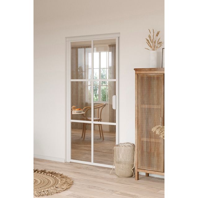 Lasiovi Hietakari Bläk 798 Paris kirkas/valkoinen mittatilaus