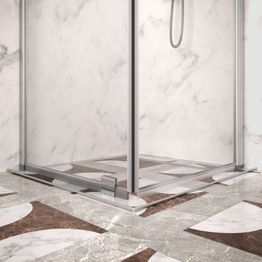 Kynnysprofiili suihkunurkalle Hietakari suora 1000x1000mm