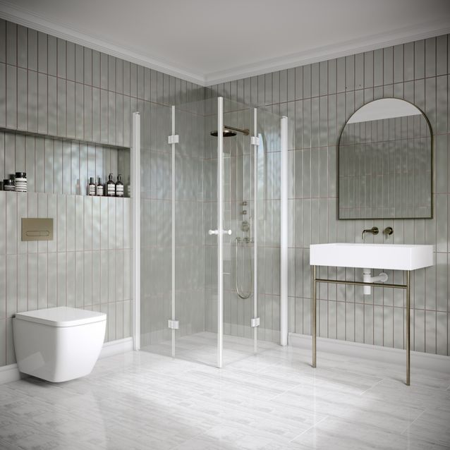 Suihkunurkka Hietakari Classic 150 taittuvat ovet eri kokoja eri värejä