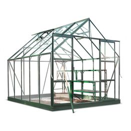 Kasvihuone Halls Magnum 8,3 m² kennolevy/vihreä