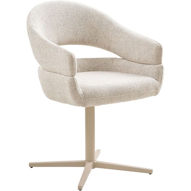 Ruokapöydän tuoli House Nordic Dover, pyörivä, beige