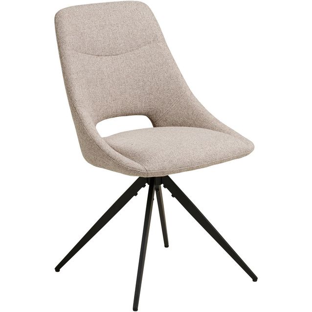 Ruokapöydän tuoli House Nordic Dokka, pyörivä, hiekka