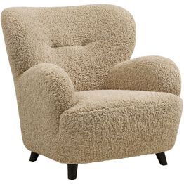 Lepotuoli House Nordic Lunaro, vaaleanruskea