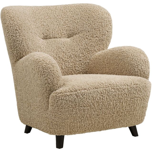 Lepotuoli House Nordic Lunaro, vaaleanruskea