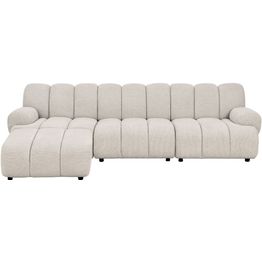 Moduulisohva House Nordic Taza, 3.5-istuttava, vasen, hiekka