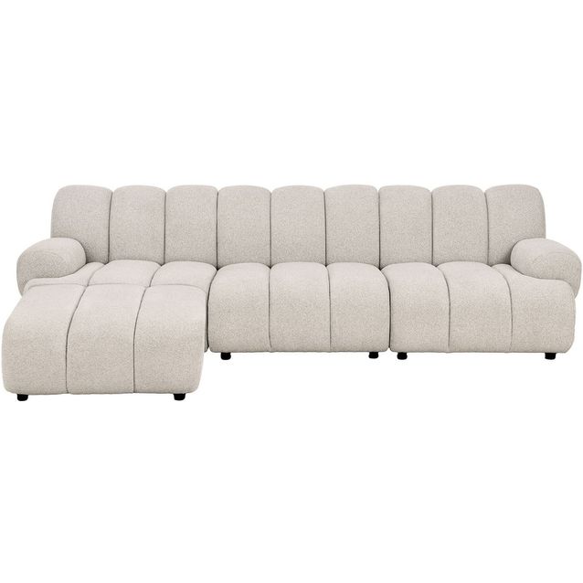 Moduulisohva House Nordic Taza, 3.5-istuttava, vasen, hiekka