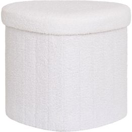 Säilytysrahi House Nordic Medford, valkoinen teddy