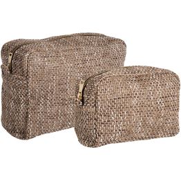 Toilettilaukku House Nordic Safi, 2kpl, ruskea