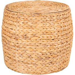 Sivupöytä House Nordic Delia, säilytystilalla, Ø43x34cm, ruskea