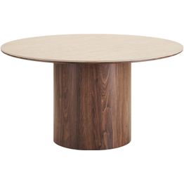 Pyöreä ruokapöytä House Nordic Delphi Ø120/140 cm