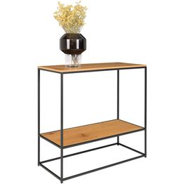 Konsolipöytä House Nordic Vita, 2 hyllyllä, 80x36x80cm