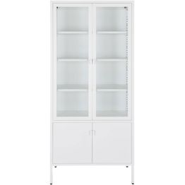 Vitriini House Nordic Brisbane, 80x35x180cm, 4 ovea, teräs