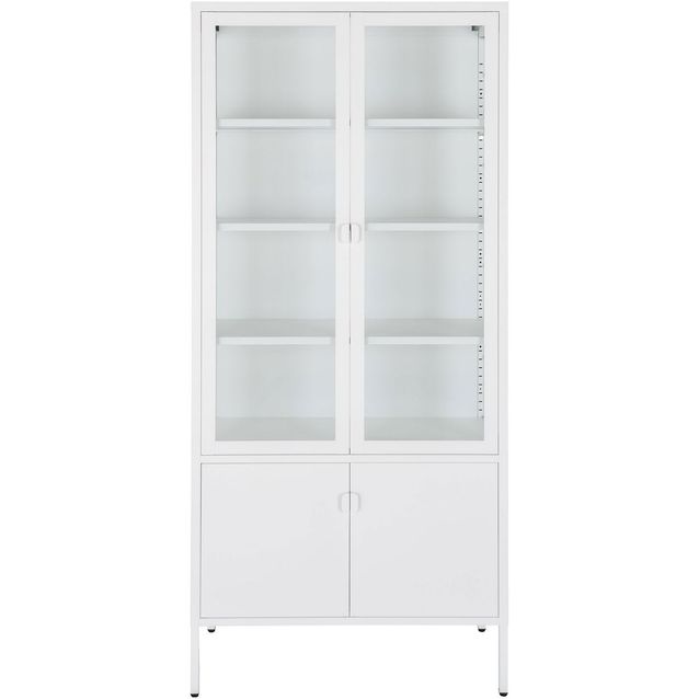 Vitriini House Nordic Brisbane, 80x35x180cm, 4 ovea, teräs