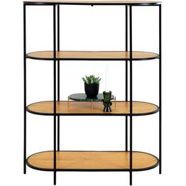 Hylly House Nordic Vita, 85x36x111cm, 4 ovaalilla tasolla