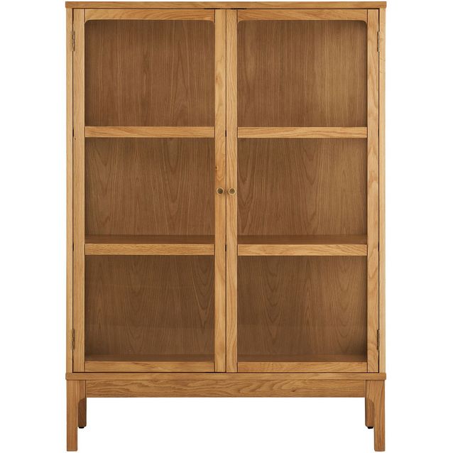 Vitriinikaappi House Nordic Zamora, 40x90x126cm, tammi