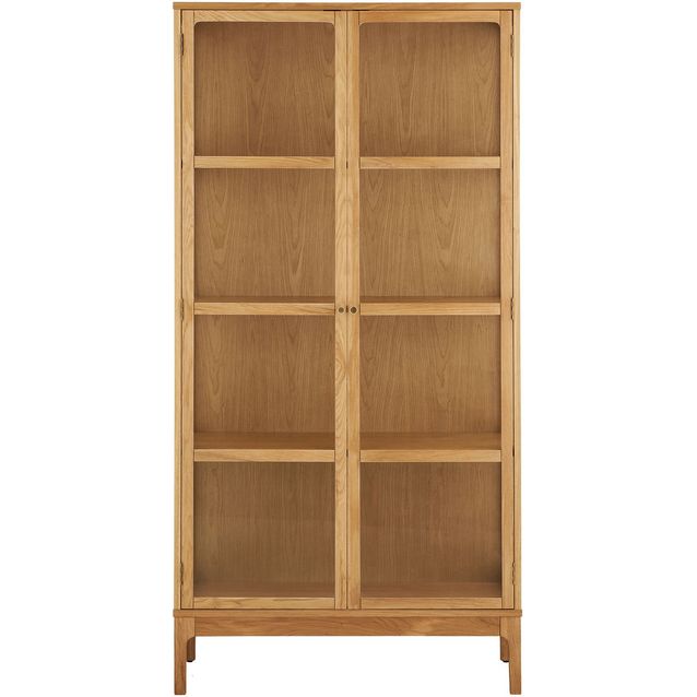 Vitriinikaappi House Nordic Zamora, 40x90x180cm, tammi