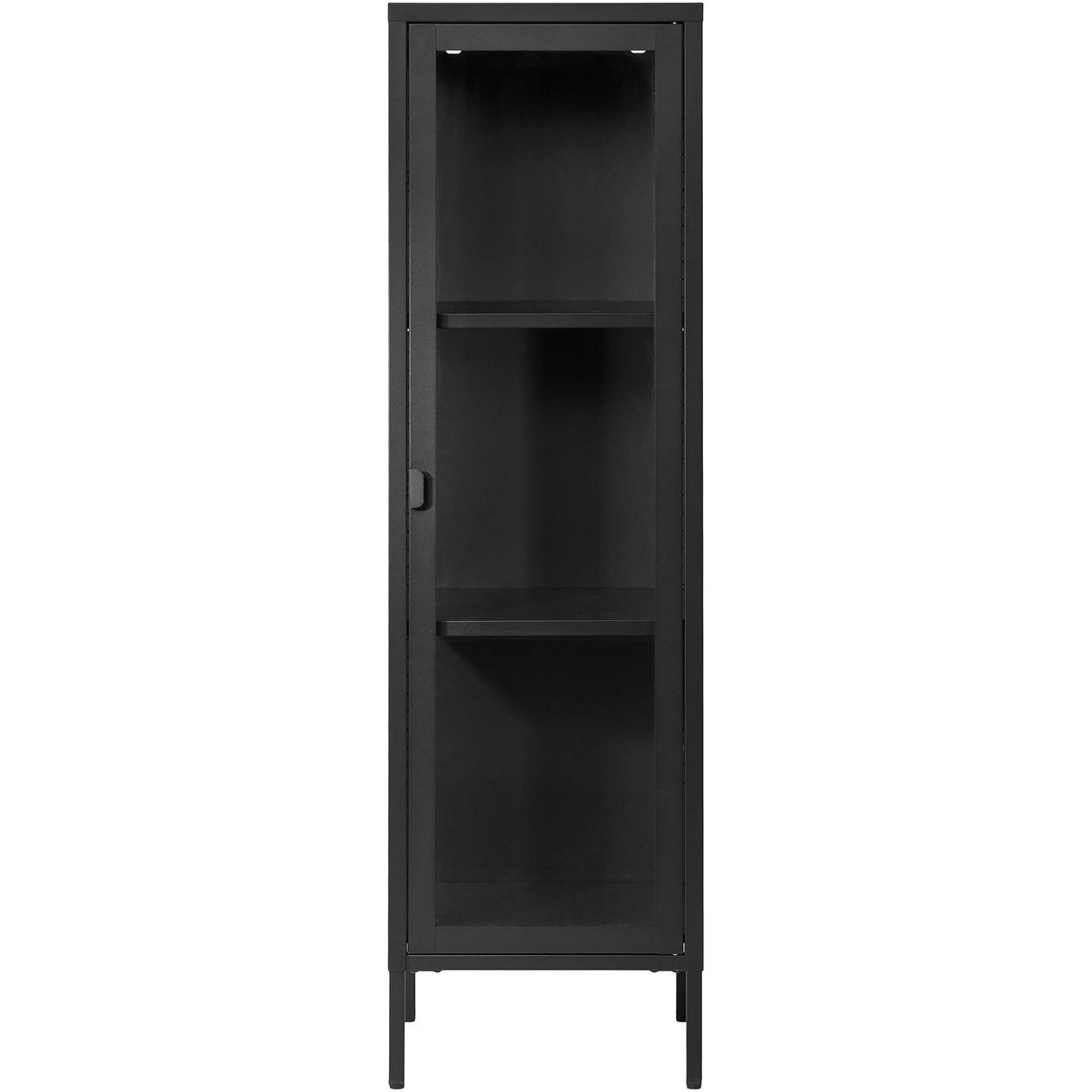 Vitriini House Nordic Brisbane, 40x35x140cm, musta teräs