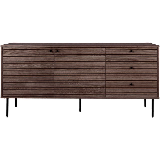 Senkki House Nordic Kyoto, 150x40x74cm, tummanruskea tammiviilu