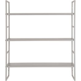 Seinähyllykkö House Nordic Beja, 48x17x55cm, 3 tasolla, viileä harmaa